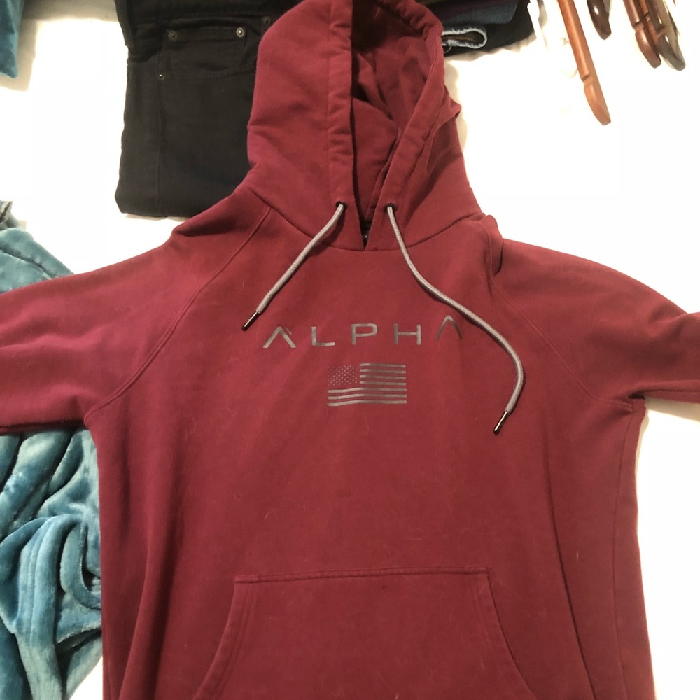 Alpha Men’s Hoodie Sz Medium